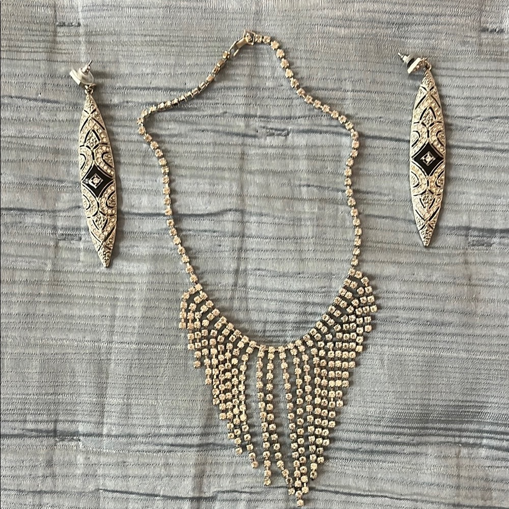Elegant Necklace and Earring Set